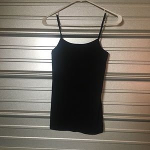 Black tank top